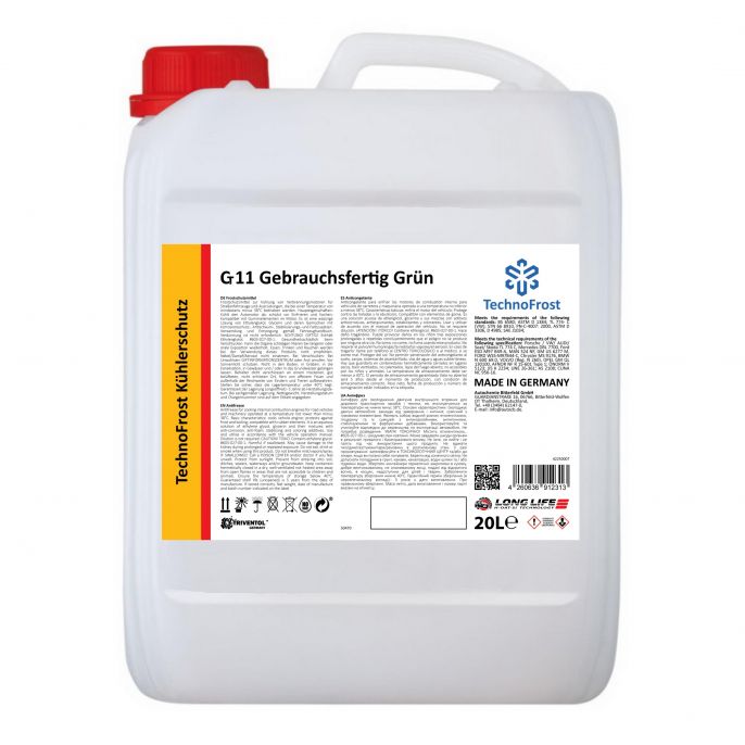TechnoFrost Kühlerschutz Gt11 Gebrauchsfertig Grün